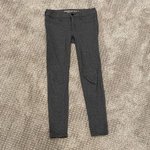 Grey American Eagle jeggings